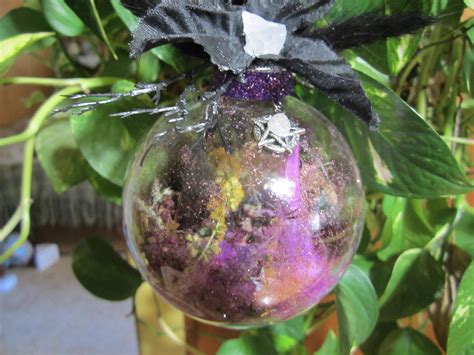 Hanging Witch Balls in the Garage: Clearing Negative Energy